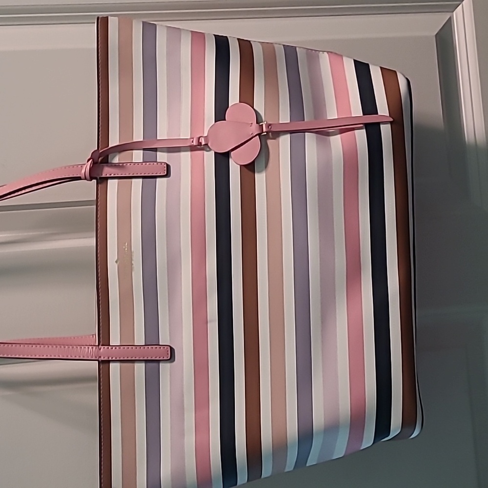 Kate spade Kelsey Tote striped shoulder bag Multi